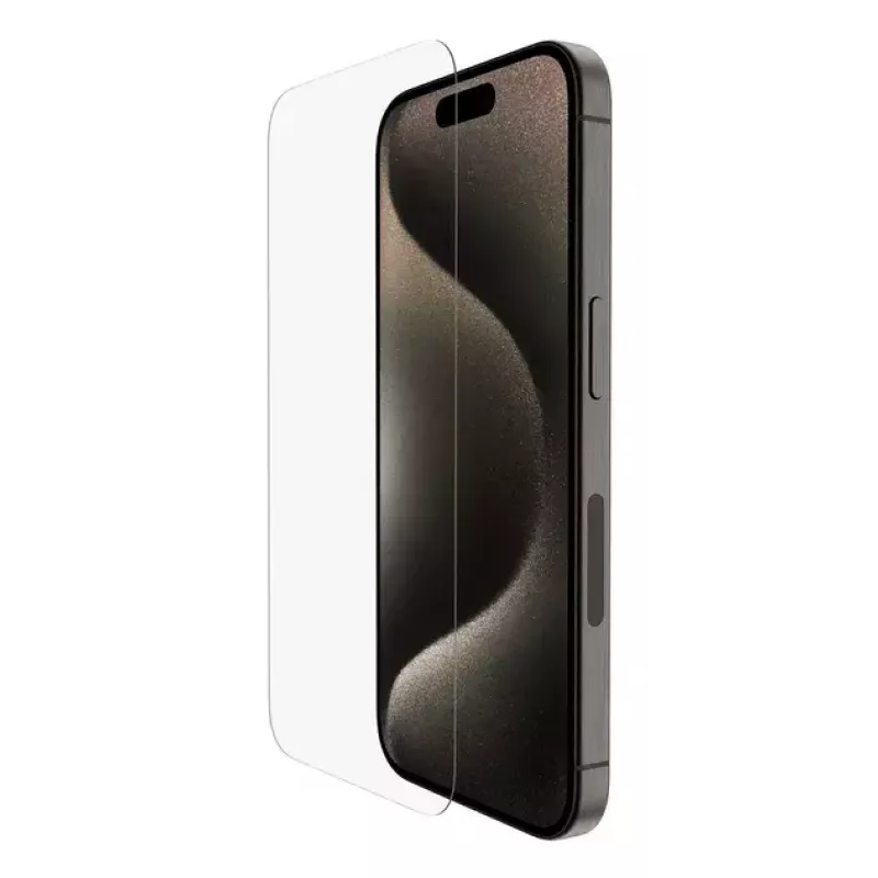 Proteção de ecrã Belkin ScreenForce para iPhone 16 Pro antibacteriana resistente a riscos e choques