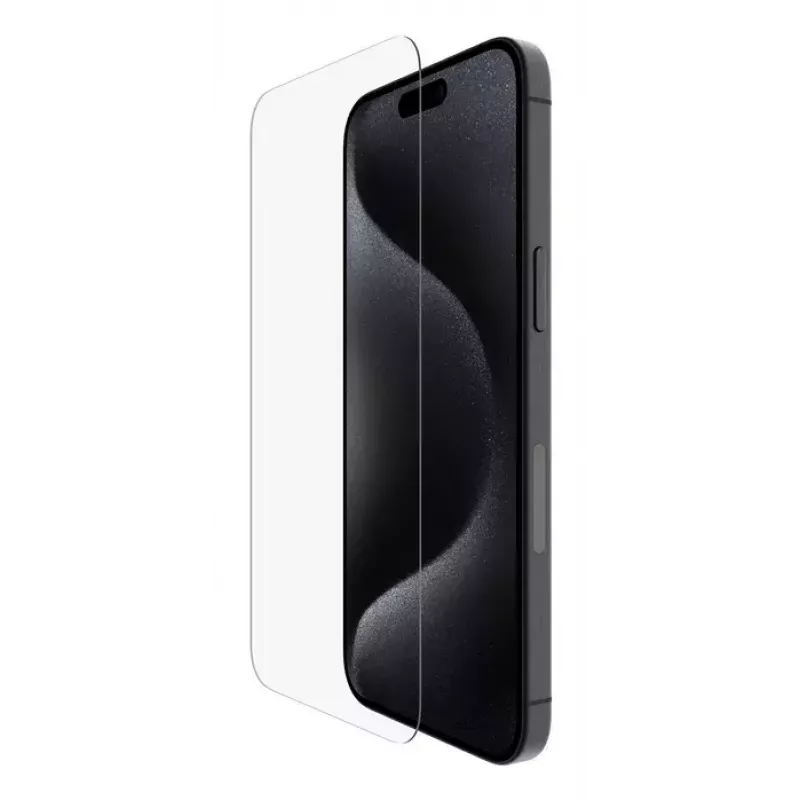 Proteção de ecrã Belkin ScreenForce para iPhone 16 Pro Max antibacteriana resistente a choques e riscos