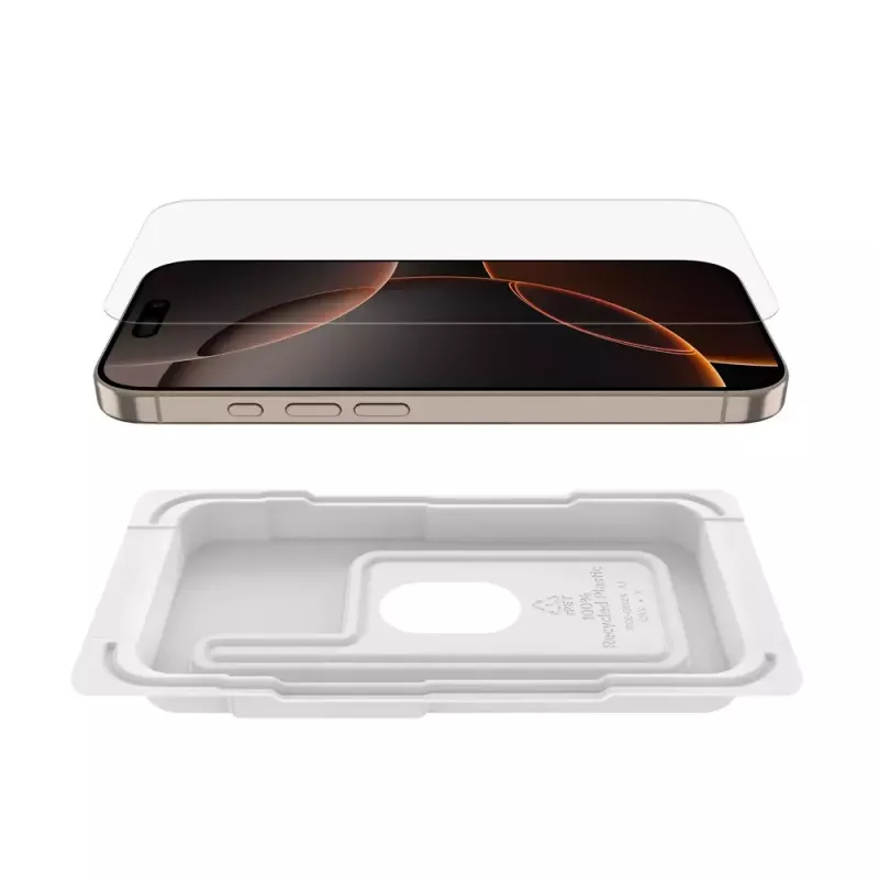 Película de proteção de ecrã Belkin OVA159HQ para iPhone 16 Pro antibacteriana
