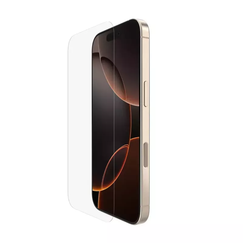 Película de proteção de ecrã Belkin OVA159HQ para iPhone 16 Pro antibacteriana