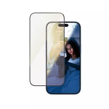 Proteção de ecrã EyeCare PanzerGlass iPhone '24 6,1 polegadas | 15 | Ultra-Wide Fit