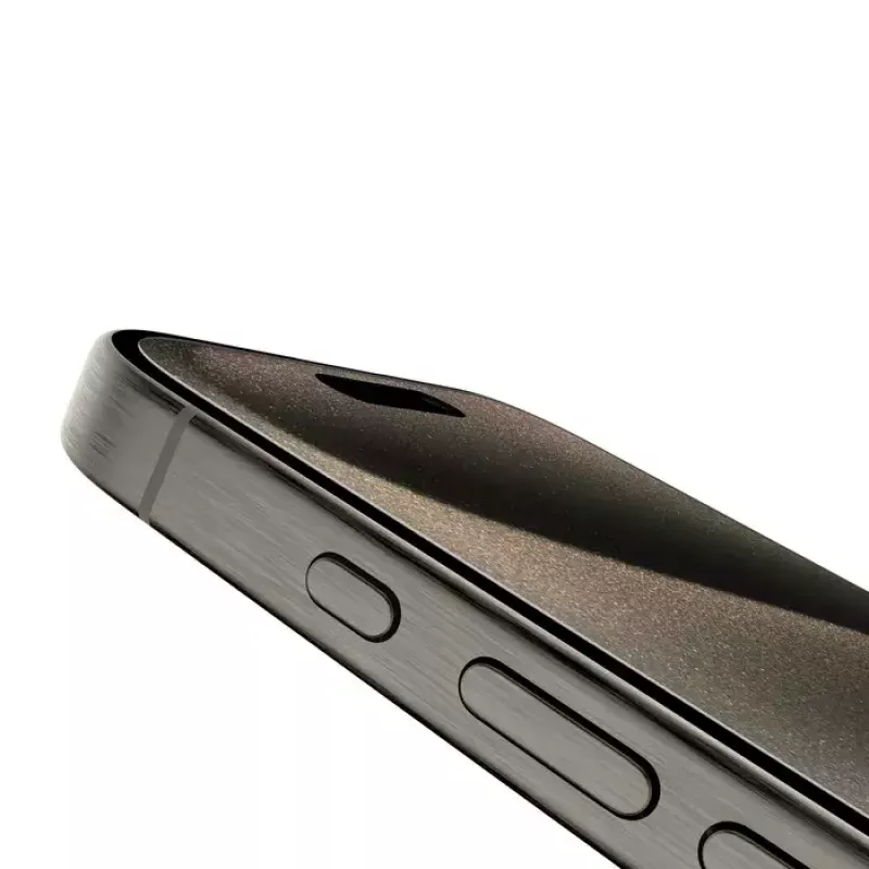 Película de proteção de ecrã Belkin ScreenForce para iPhone 15 Pro – resistente a choques e riscos