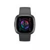 Smartwatch Fitbit Sense 2 ecrã tátil digital preto