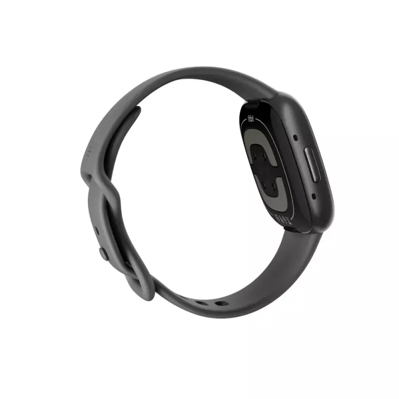 Smartwatch Fitbit Sense 2 ecrã tátil digital preto