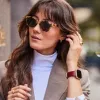 Smartwatch Fitbit Sense 2 ecrã tátil digital preto