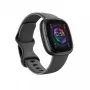 Smartwatch Fitbit Sense 2 ecrã tátil digital preto