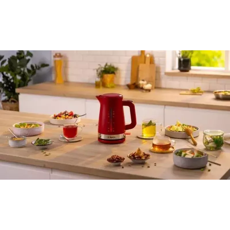 Chaleira elétrica Bosch TWK4M224 1,7 L 2400 W vermelho