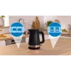 Chaleira Bosch TWK4M223 1,7 l, 2400 W, preto, sem fios, resistência oculta