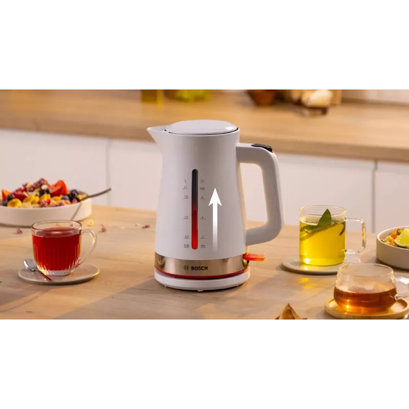 Chaleira elétrica Bosch TWK4M221 1,7 L 2400 W branco