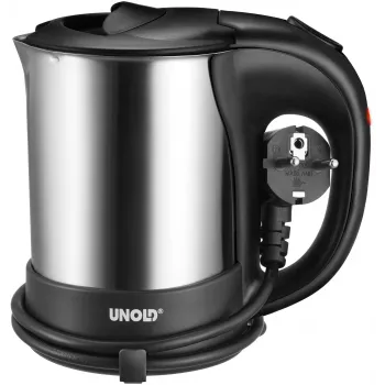 Chaleira Unold 18575 0,5 L 1000 W preto, aço inoxidável