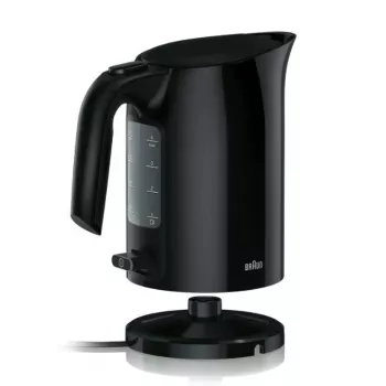 Chaleira Braun PurEase WK 3000 BK 1 L 2200 W preto