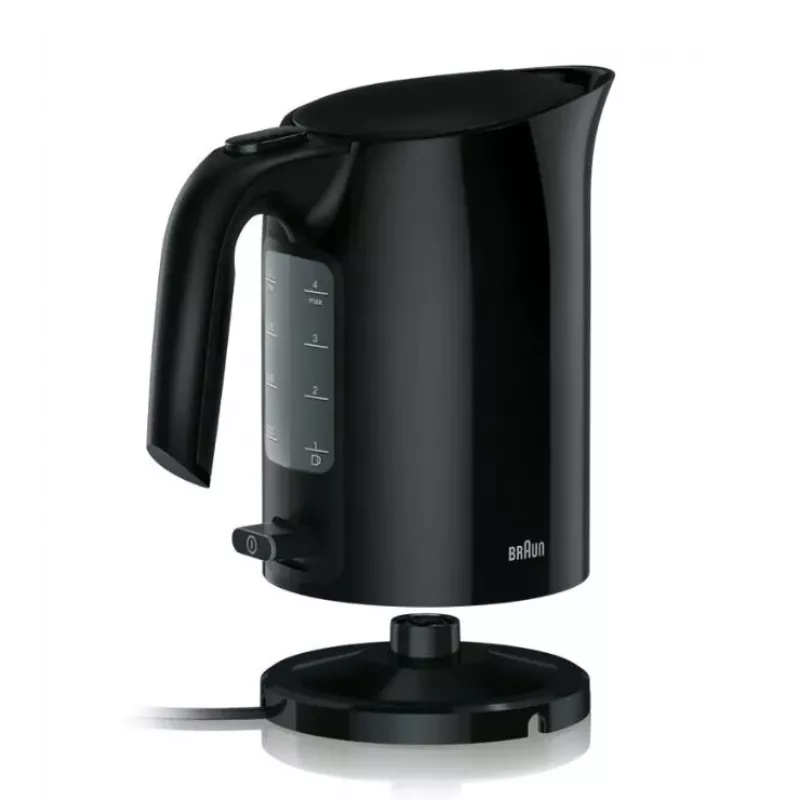 Chaleira Braun PurEase WK 3000 BK 1 L 2200 W preto