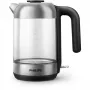 Philips 5000 series Series 5000 HD9339/80 chaleira de vidro, 1,7 L, 2200 W, vidro, aço inoxidável, indicador de nível de água, sem fios