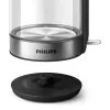 Philips 5000 series Series 5000 HD9339/80 chaleira de vidro, 1,7 L, 2200 W, vidro, aço inoxidável, indicador de nível de água, sem fios