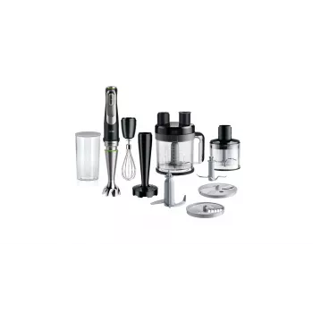 Varinha mágica Braun MultiQuick 9 MQ 9187XLI 0,6 L 1200 W preta, aço inoxidável