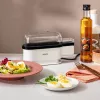 Ovoqueira Krups EG2341 capacidade para 3 ovos 300 W preta e branca