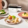 Ovoqueira Krups EG2341 capacidade para 3 ovos 300 W preta e branca