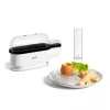 Ovoqueira Krups EG2341 capacidade para 3 ovos 300 W preta e branca