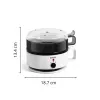 Ovoqueira Krups EG 230115 capacidade para 7 ovos branca em plástico com regulador rotativo