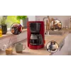 Máquina de café de filtro Bosch TKA3M134 — depósito de água de 1,4 l, capacidade para 15 chávenas, vermelha
