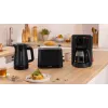 Máquina de café de filtro Bosch TKA3M133, depósito de água de 1,4 litros, capacidade para 15 chávenas, preta