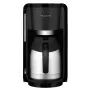 Rowenta Milano Thermo CT 3818 máquina de café de filtro, 10 chávenas, preta/aço inoxidável