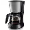 Philips Daily Collection HD7462/20 máquina de café, 15 chávenas, jarro de vidro, preta/metal