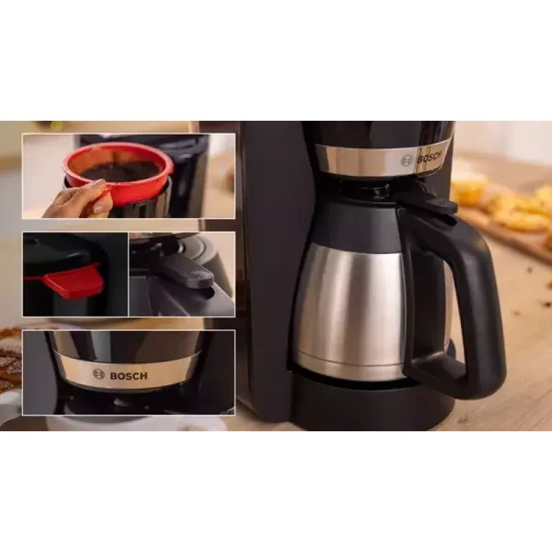 Máquina de café Bosch TKA5M253 máquina de café de filtro manual 1,1 L