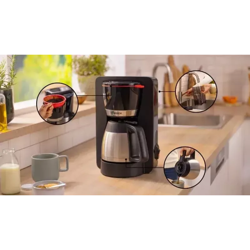 Máquina de café Bosch TKA5M253 máquina de café de filtro manual 1,1 L