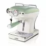 Máquina de café expresso Ariete 1389 Vintage - máquina de café expresso para café moído ou cápsulas ESE, em cor verde pastel