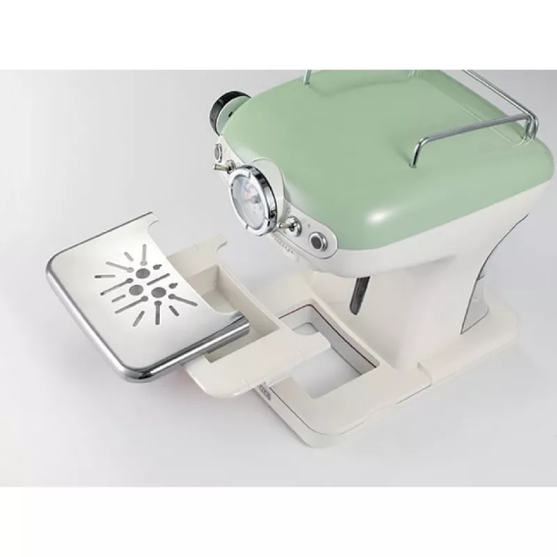 Máquina de café expresso Ariete 1389 Vintage - máquina de café expresso para café moído ou cápsulas ESE, em cor verde pastel
