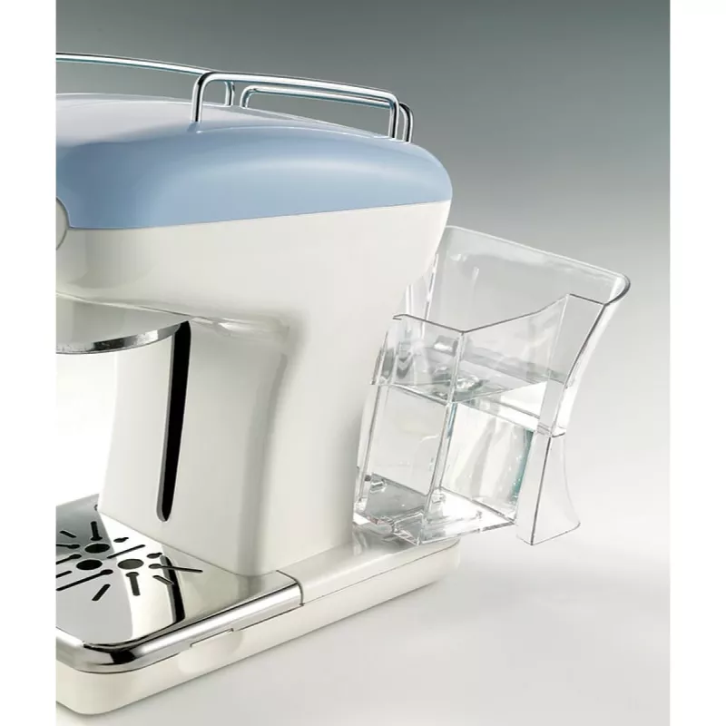 Máquina de café expresso Ariete 1389 Vintage - máquina de café expresso para café em pó ou cápsulas ESE, em azul pastel
