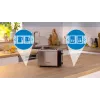 Torradeira Bosch TAT6M420 2 fatias 970 W em aço inoxidável