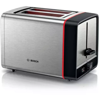 Torradeira Bosch TAT6M420 2 fatias 970 W em aço inoxidável