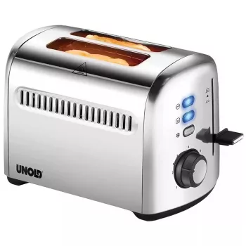 Torradeira Unold 2er Retro 7 2 fatias 750 W em aço inoxidável