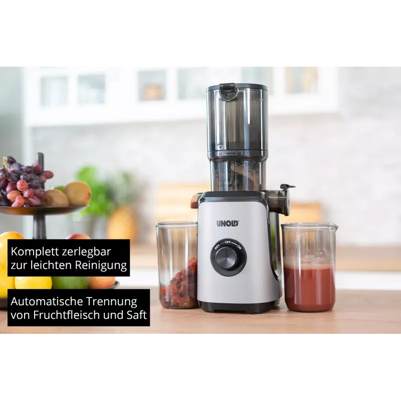 Extrator de sumo lento Unold 78275 SLOW JUICER Sam 300 W carvão