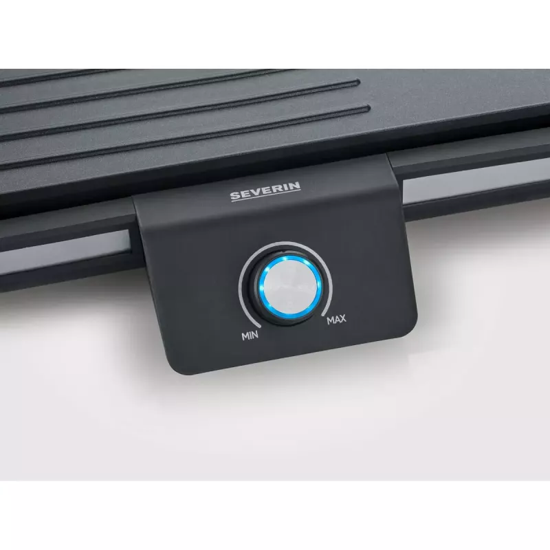 Grelhador de contacto Severin PG 8564 2300 W Preto Aço inoxidável
