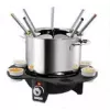Fondue elétrico Unold 48645 1,5L 8 pessoas Preto Prateado
