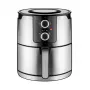 Fritadeira Unold 58655 Double 5 L 1400 W Fritadeira de ar quente Preto, Aço inoxidável