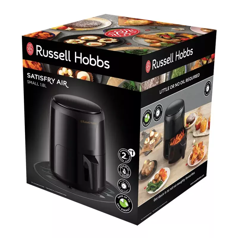 Fritadeira de ar quente Russell Hobbs SatisFry Air 1,8 L 1100 W Preto