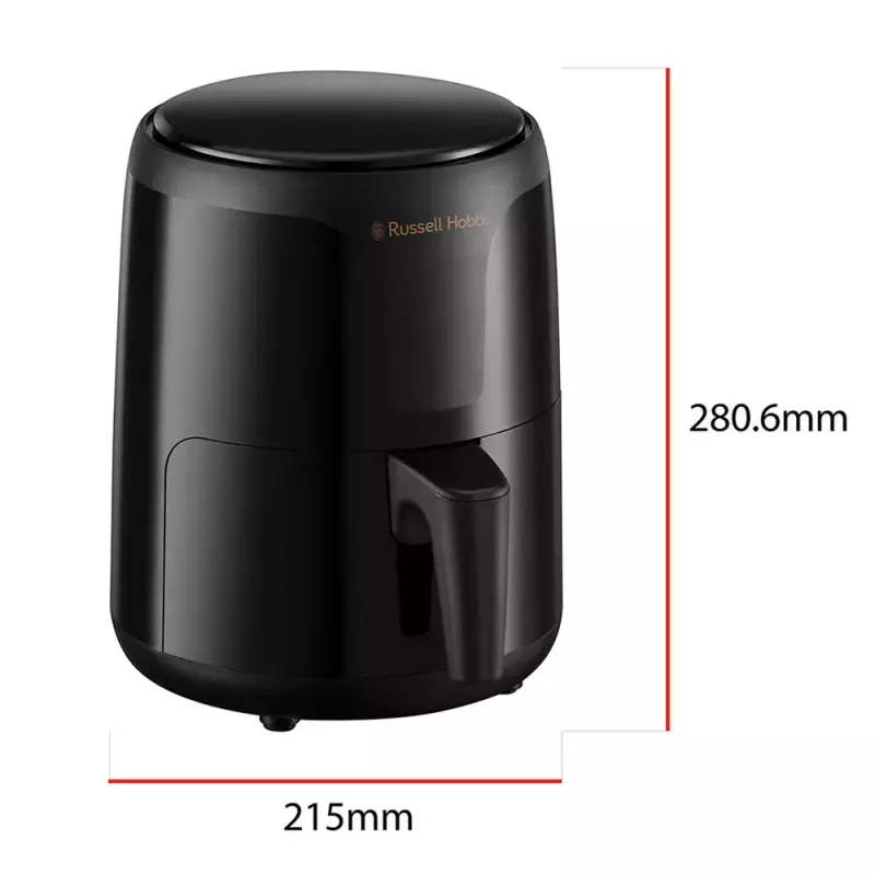 Fritadeira de ar quente Russell Hobbs SatisFry Air 1,8 L 1100 W Preto