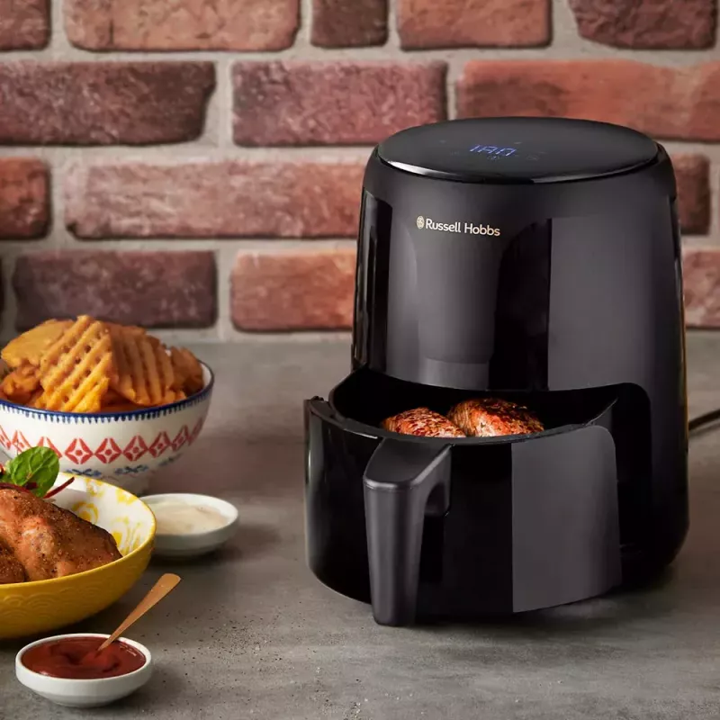 Fritadeira de ar quente Russell Hobbs SatisFry Air 1,8 L 1100 W Preto