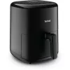 Fritadeira de ar quente Tefal Easy Fry EY145810 — capacidade de 3 L, 1300 W, controlo tátil, ecrã LCD, preto