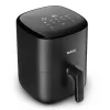 Fritadeira de ar quente Tefal Easy Fry EY145810 — capacidade de 3 L, 1300 W, controlo tátil, ecrã LCD, preto