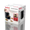 Fritadeira de ar quente Tefal Easy Fry EY145810 — capacidade de 3 L, 1300 W, controlo tátil, ecrã LCD, preto