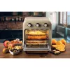 Fritadeira de ar quente e forno Ariete 4632 Vintage, 1400W, 2em1, capacidade 16L, acessórios incluídos, temporizador 60 minutos, vidro duplo, Bege