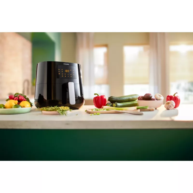 Fritadeira de ar quente Philips 3000 series HD9270/70 Airfryer XL, 6,2 L, 1,2 kg, Rapid Air, 200 °C, 5 pessoa(s)