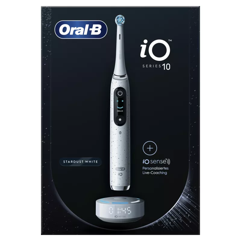 Escova de dentes elétrica Oral-B iO Series 10 Adulto roto-oscilante Branco