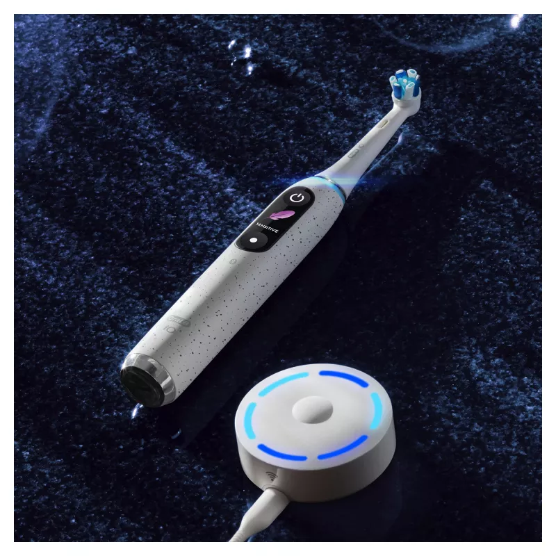 Escova de dentes elétrica Oral-B iO Series 10 Adulto roto-oscilante Branco