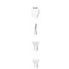 Depiladora Panasonic ES-WM31-P301 Dourado Branco Funciona a pilhas